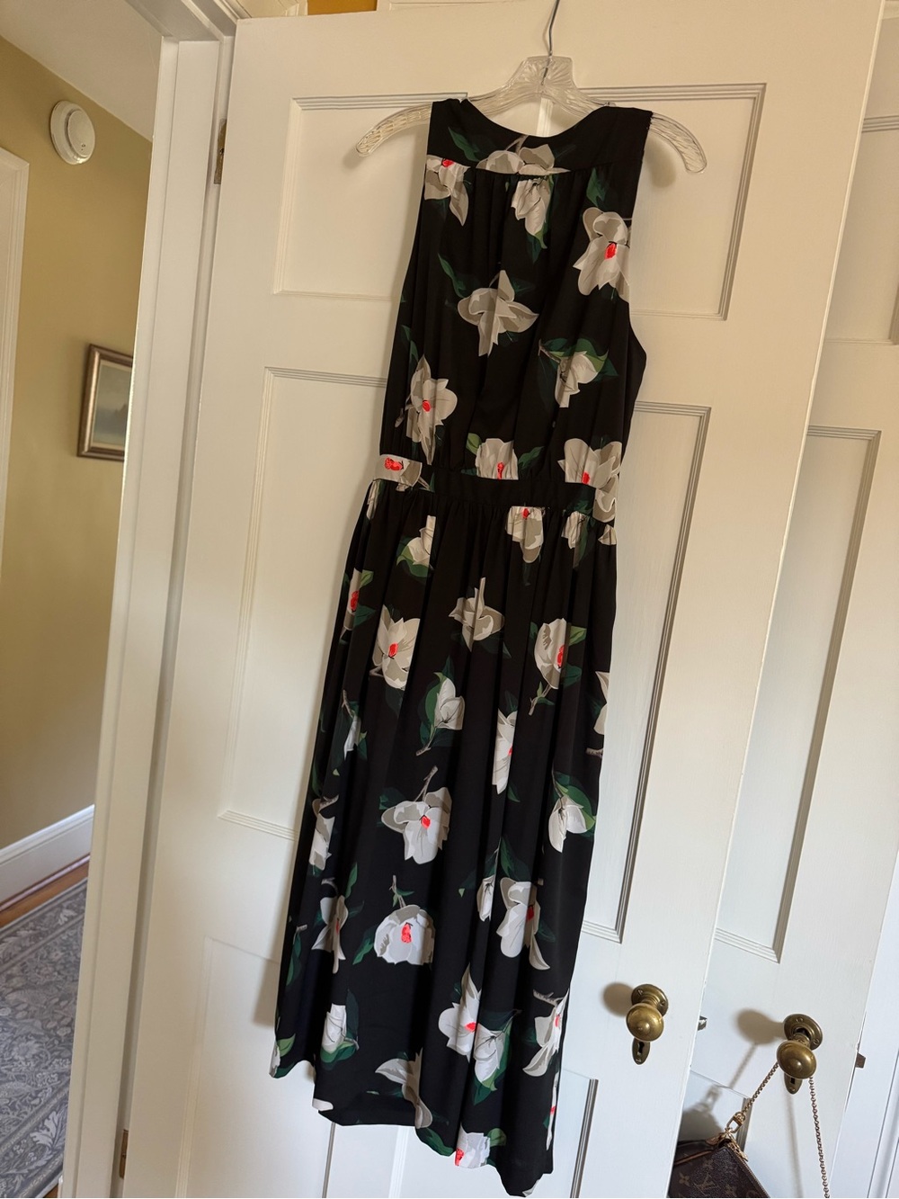 Banana Republic - Magnolia Floral, Tie-Waist Midi Dress - Picture 5 of 6